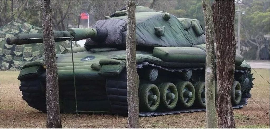 翠屏军用充气坦克